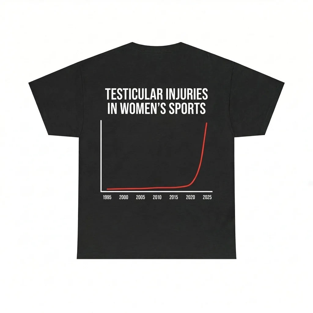 Testicular Injuries in Women's Sports | T-Shirt